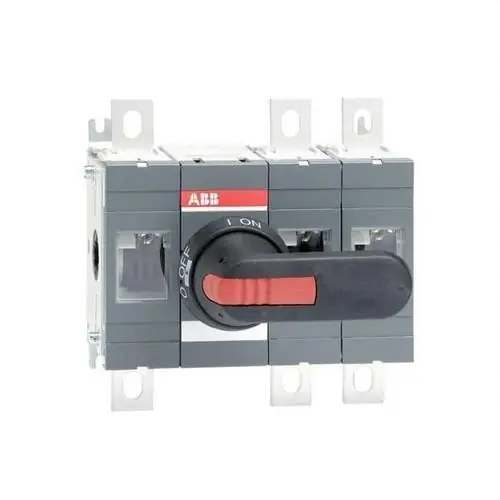 SECCIONADOR OT 315E12-P 3P PARA MANDO PLÁSTICO NEGRO Imprescindible (Must-Have)