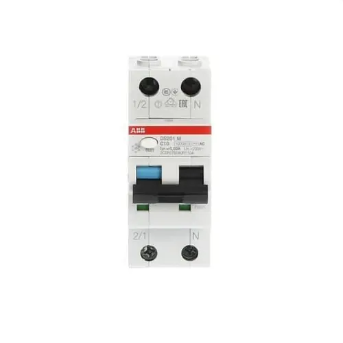 No Te Lo Pierdas INTERRUPTOR CONMUTADOR DS200M 1P+N C 10A AC 10kA 30mA