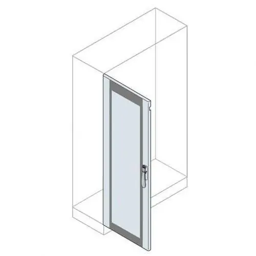 Oferta Flash PUERTA TRANSPARENTE VERSIÓN DOBLE PUERTA IS2 1800x600mm RAL 7035