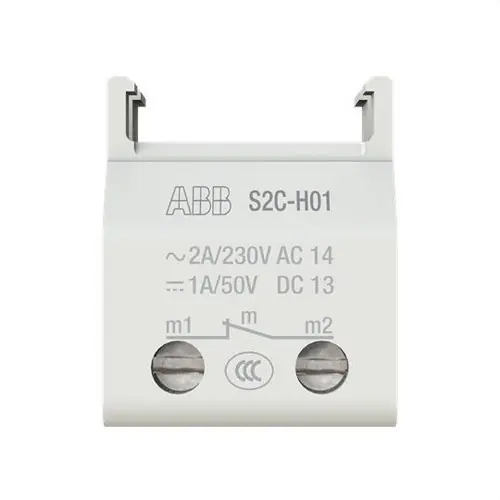 CONTACTO AUXILIAR S2C-H01 1 NC PARA S200 Gran Oferta