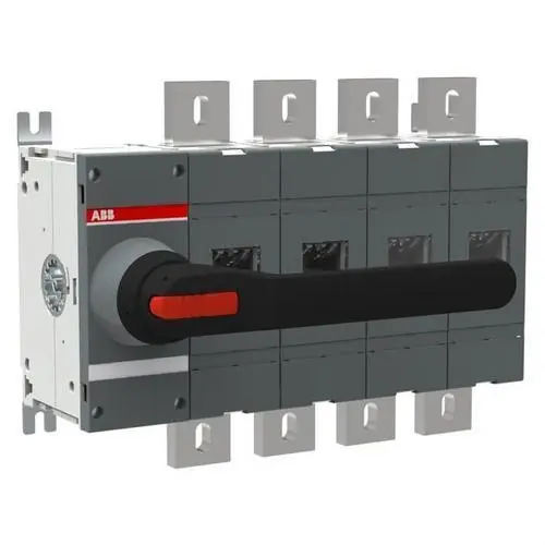 INTERRUPTOR SECCIONADOR OT1000E04K CON MANDO FRONTAL IZQUIERDO Oferta