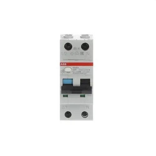 Económico INTERRUPTOR CONMUTADOR DS200 1P+N C 20A A 10kA 30mA