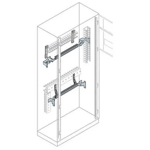 PERFIL DOBLE ALUMINIO IS2 + SOPORTE FIJACIÓN 36 MÓDULO 800mm Oferta Limitada