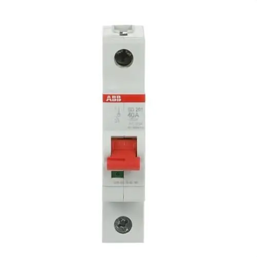 Oferta Especial INTERRUPTOR SECCIONADOR SD201/40 1P 40A