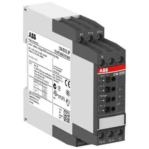 Promoción RELÉ CONTROL TENSIÓN MONOFÁSICO CM-ESS.2S 110-130V CA TORNILLO