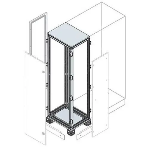 Garantía De Devolución De Dinero COLUMNA IS2 2200x300x800mm RAL7035