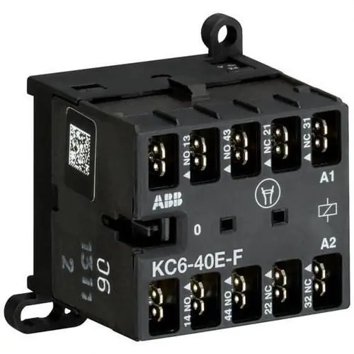 Stock Limitado MINICONTACTOR KC6-40EF AUXILIAR 110V CC FASTON