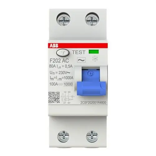 Última Oportunidad INTERRUPTOR DIFERENCIAL INDUSTRIAL F202AC-80/0 5