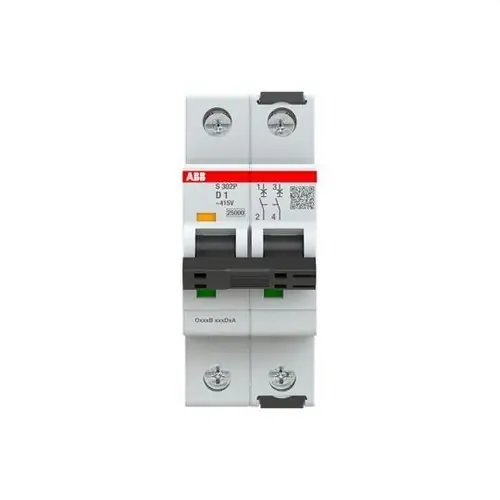 INTERRUPTOR AUTOMÁTICO S302P-D1 2P 1A CLASE D 25kA Imprescindible (Must-Have)