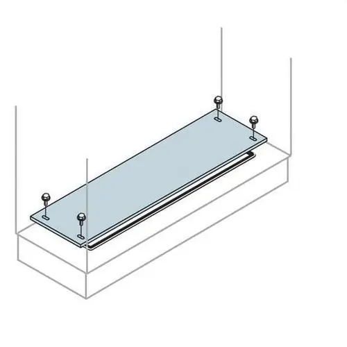 TAPA PARCIAL 2 ENTRADAS PASACABLES 800x100mm Oferta Flash