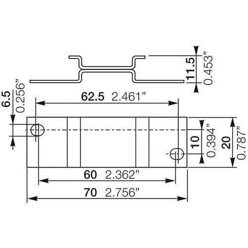 ADAPTADOR PARA MONTAJE EN PANEL 22,5mm A Buen Precio