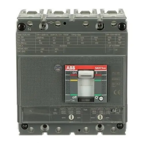 Envío Gratis INTERRUPTOR AUTOMÁTICO XT2S160 TMA R160 IM1600 4P N100