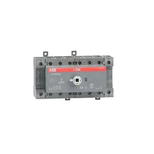 INTERRUPTOR SECCIONADOR OT63F8 8P 63A 63/45A/A Precio Bajo