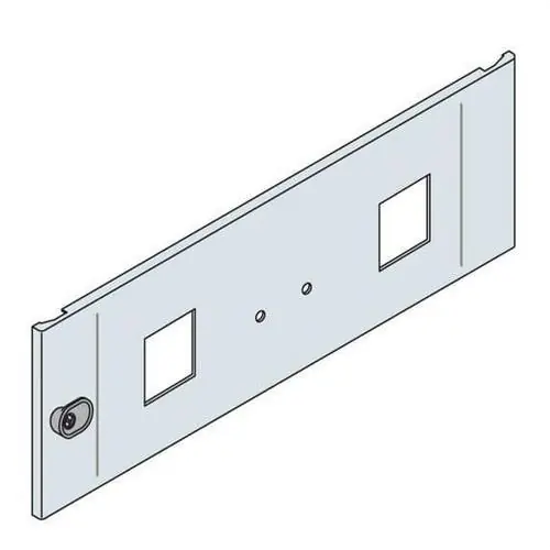 PANEL PARA 2 INSTRUMENTOS MEDIDA 72x72mm 200x800mm Pago Seguro
