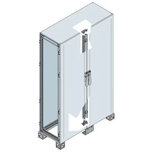 ARMARIO CON PUERTA DOBLE CIEGA 2000x1200x800mm GRIS CLARO RAL 7035 Solo Hoy