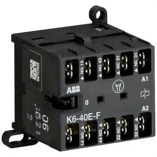 Favorito De Clientes MINICONTACTOR K6-40EF AUXILIAR 220V 50/60Hz FASTON