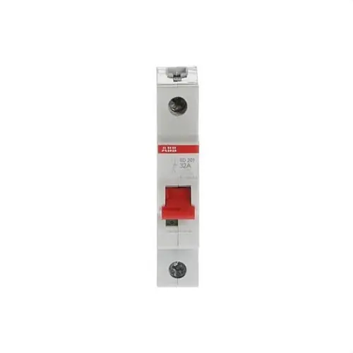 Marca Reconocida INTERRUPTOR SECCIONADOR SD201/32 1P 32A