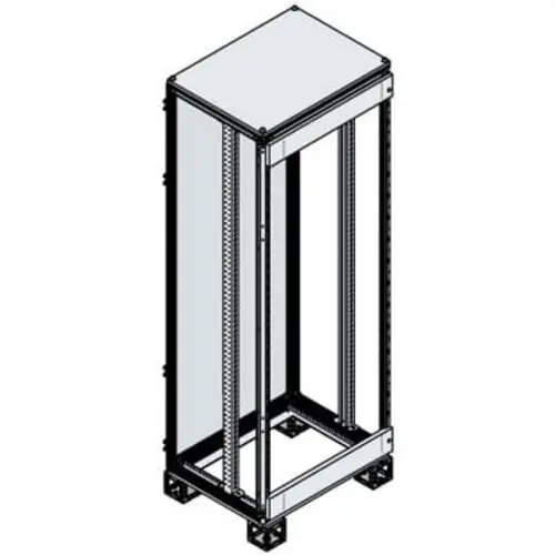 Mejor Precio ARMARIO PARA COMPARTIMENTOS 600mm 2000x600x800mm GRIS CLARO RAL 7035