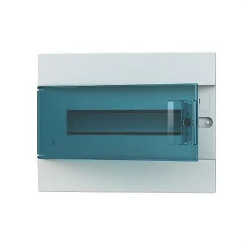CAJA EMPOTRAR MISTRAL41F 850 CON 12 MÓDULOS PUERTA TRANSPARENTE Envío Inmediato