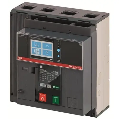 Envío Exprés INTERRUPTOR AUTOMÁTICO DE BASTIDOR ABIERTO E1.2N 1250 EKIP TOUCH LSI 4P FF