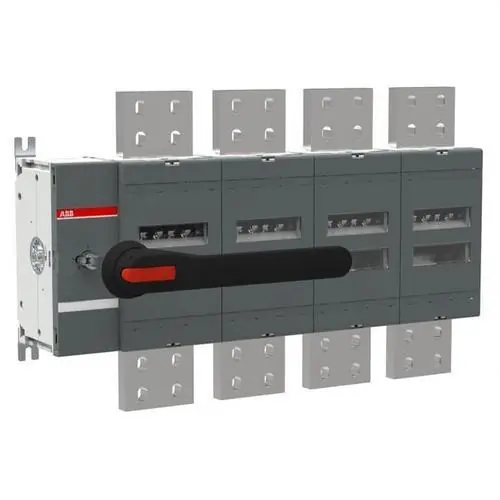 Promoción INTERRUPTOR SECCIONADOR OT2500E04P CON MANDO FRONTAL