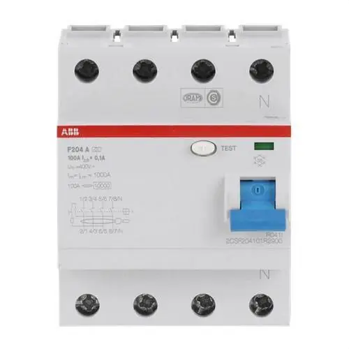 INTERRUPTOR DIFERENCIAL INDUSTRIAL F204A-100/0,1 Envío Inmediato