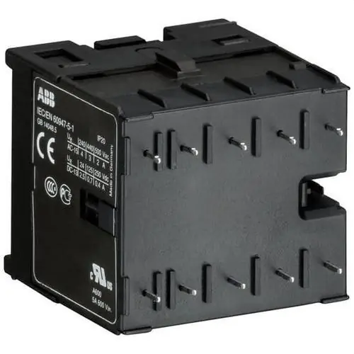 MINICONTACTOR K6-22ZP AUXILIAR 24V 50/60Hz SOLDADURA Precio De Fábrica