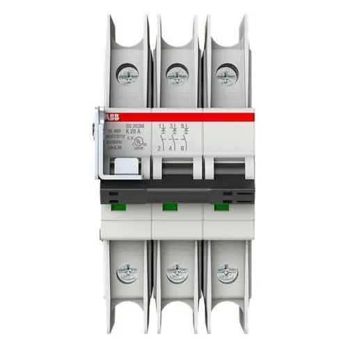 INTERRUPTOR AUTOMÁTICO SU203M-K20 3P 20A K UL489 Mejor Precio