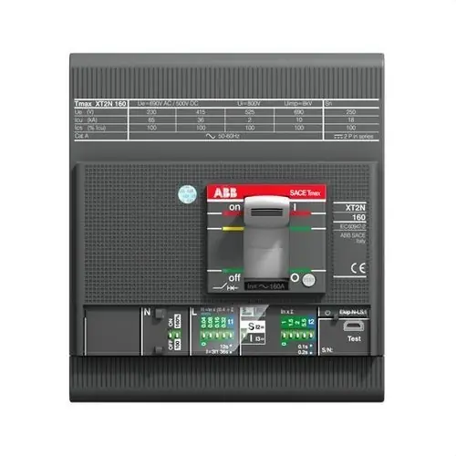 Imprescindible (Must-Have) INTERRUPTOR AUTOMÁTICO XT2V160 EKIP LSI R160 4P F-F