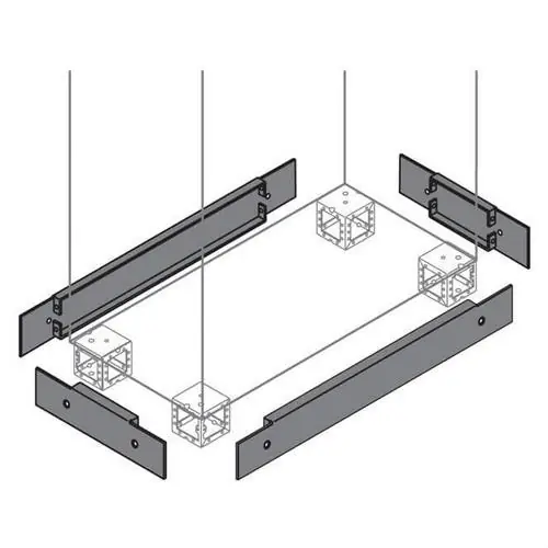 Oferta TAPA ZÓCALO CHAPA 100x600mm PARA ARMARIO AM2
