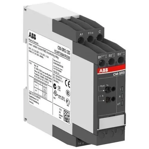 RELÉ CONTROL CORRIENTE CM-SRS.12S 24-240V CA/CC TORNILLO Favorito De Clientes