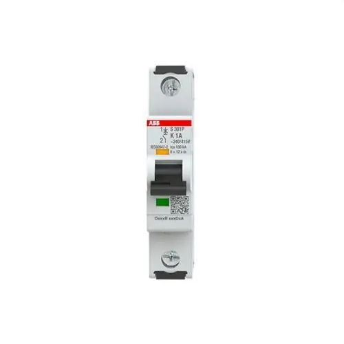 Popular INTERRUPTOR AUTOMÁTICO S301P-K1 1P 1A CLASE K 25kA