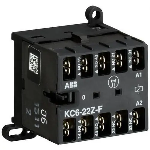 Favorito De Clientes MINICONTACTOR AUXILIAR KC6-22Z-F 220-240V DC FASTON