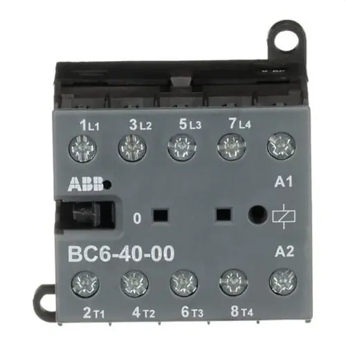 MINICONTACTOR BC6-4000 24V CC TORNILLO Marca Reconocida