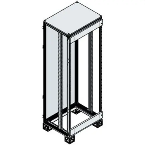 Ocasión Especial ARMARIO PARA COMPARTIMENTOS 600mm 2200x600x1000mm GRIS CLARO RAL 7035