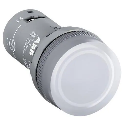 PILOTO COMPACTO BLANCO LED 380-415V AC Barato