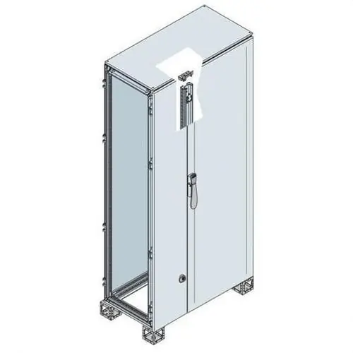 ARMARIO CON PUERTA CIEGA W=200 1800x800x600mm GRIS CLARO RAL 7035 Pago Seguro