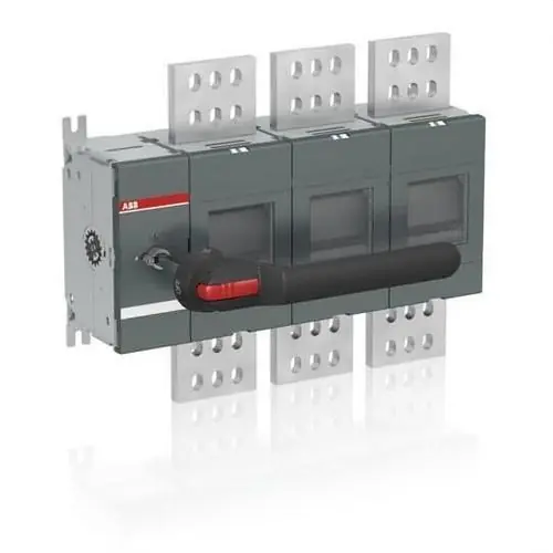 Devolución Gratuita INTERRUPTOR SECCIONADOR OT2500E03P CON MANDO FRONTAL
