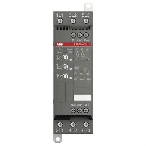 ARRANCADOR SUAVE PSR25-600-81 P/VTJE.PRINC.MAX.600V VTJE.SUMIN.CTROL.24V AC/CC Promoción Exclusiva