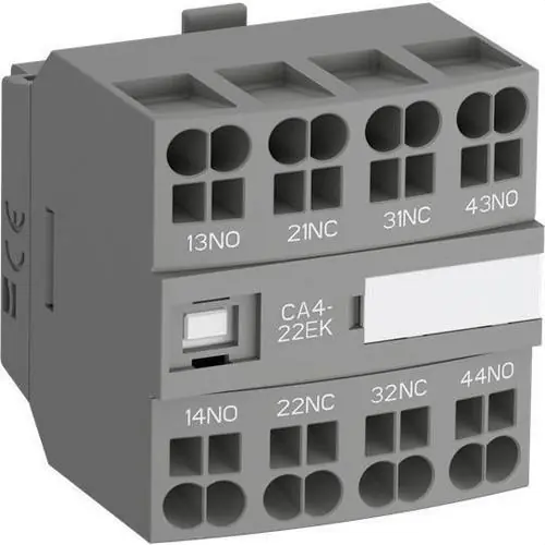 BLOQUE DE CONTACTOS AUXILIARES CA4-40NK Favorito De Clientes