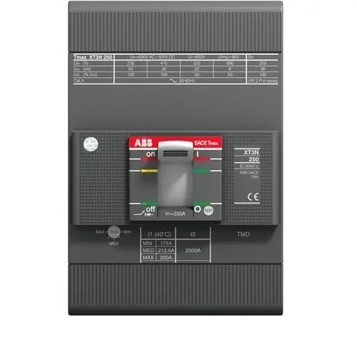 INTERRUPTOR AUTOMÁTICO XT3N250 TMG R125 IM400 3P FF Precio De Fábrica