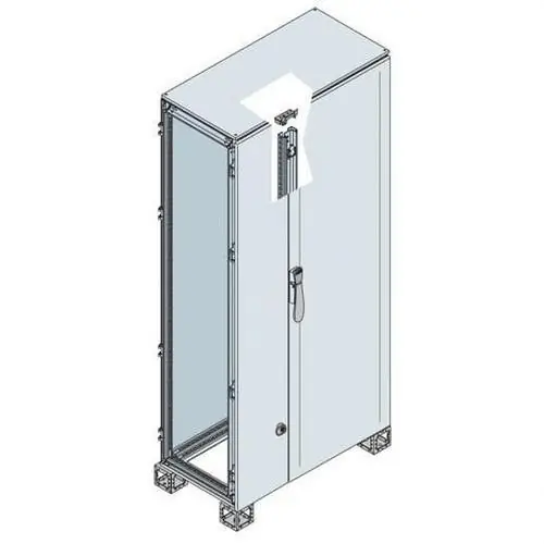 Alta Calidad ARMARIO CON PUERTA CIEGA W=200 1800x800x800mm GRIS CLARO RAL 7035