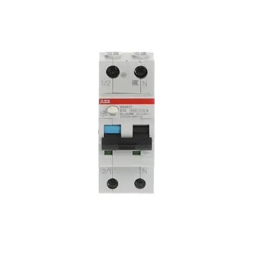 Compra Hoy INTERRUPTOR CONMUTADOR DS200 1P+N C 10A A 10kA 30mA