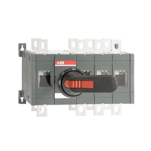 Certificado INTERRUPTOR CONMUTADOR I-II OT400E13CLP