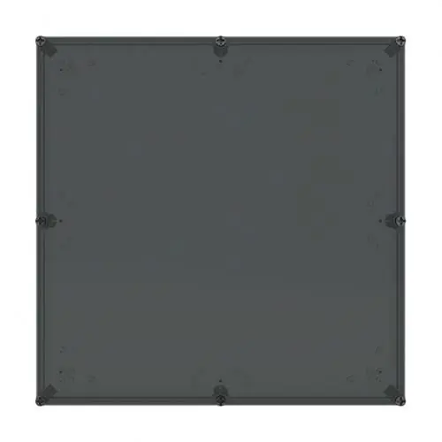 Precio De Oferta CAJA APO 12 CUBIERTA TRANSPARENTE RAL7035