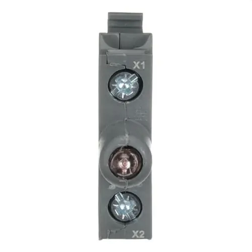 Alta Calidad BLOQUE CONTACTO MLB-07BR 230V AC CON LED ROJO