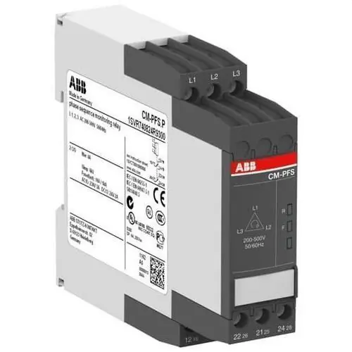 RELÉ CONTROL TRIFÁSICO CM-PFS.P 3x200-500V CA 50/60Hz RESORTE Comprar En Línea