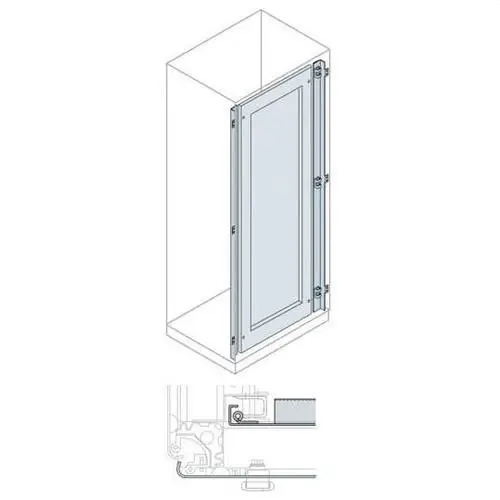 COMPUERTA REENTRADA IS2 2000x800mm RAL7035 Barato
