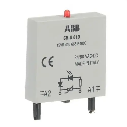 VARISTOR + LED ROJO 24-60V CA/CC CR-U61D Compra Ahora