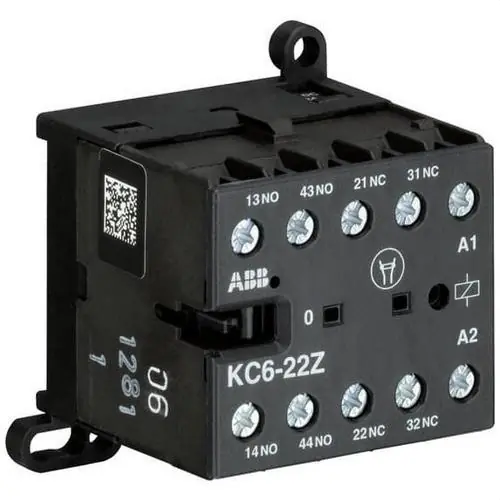 Oferta Limitada MINICONTACTOR KC6-22Z AUXILIAR 110V CC TORNILLO